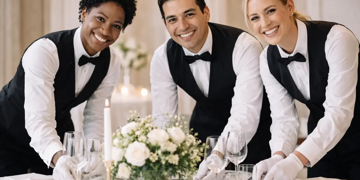 event staffing peace of mind at private party